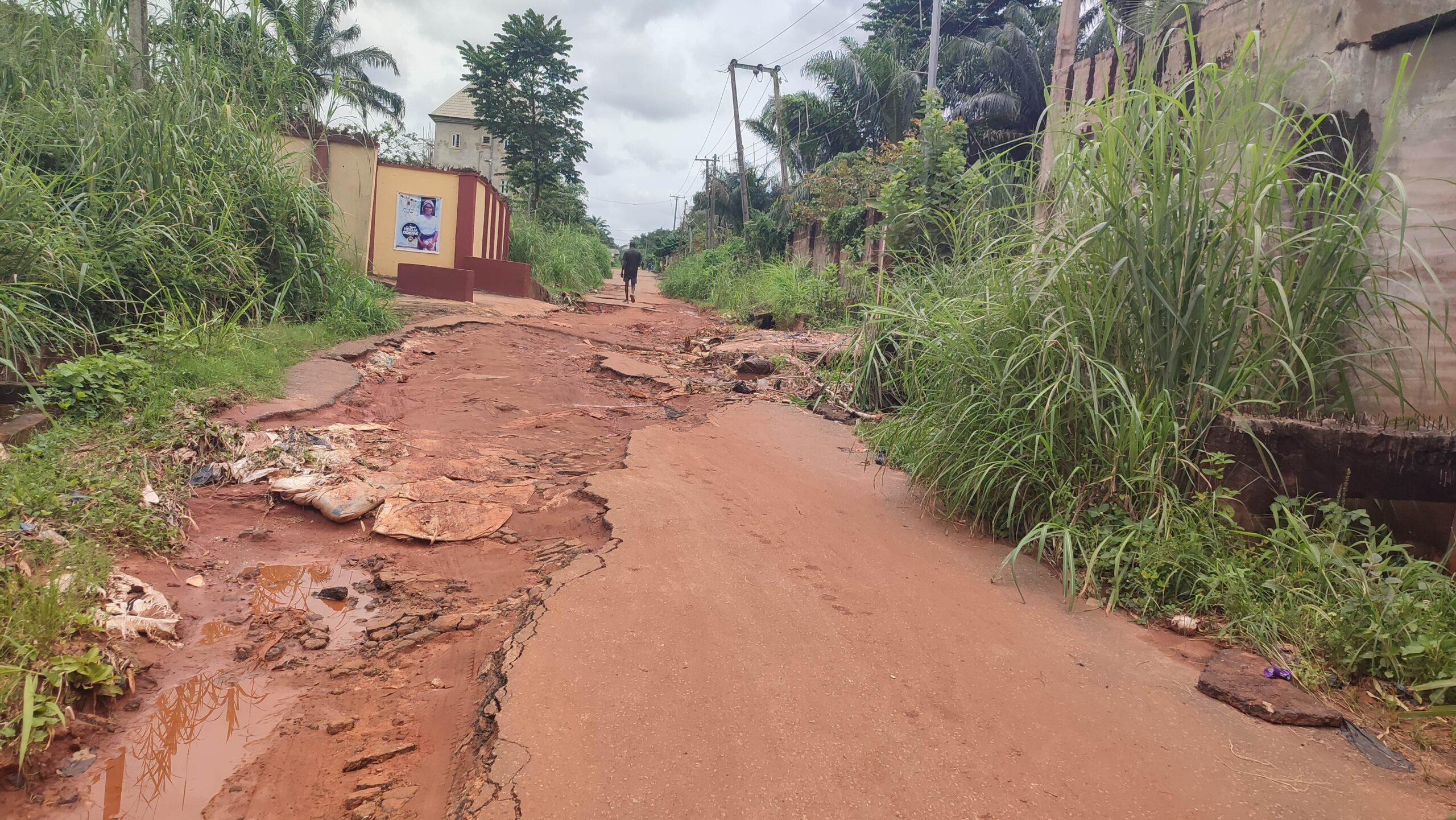 Erosion at the eastern Nigeria